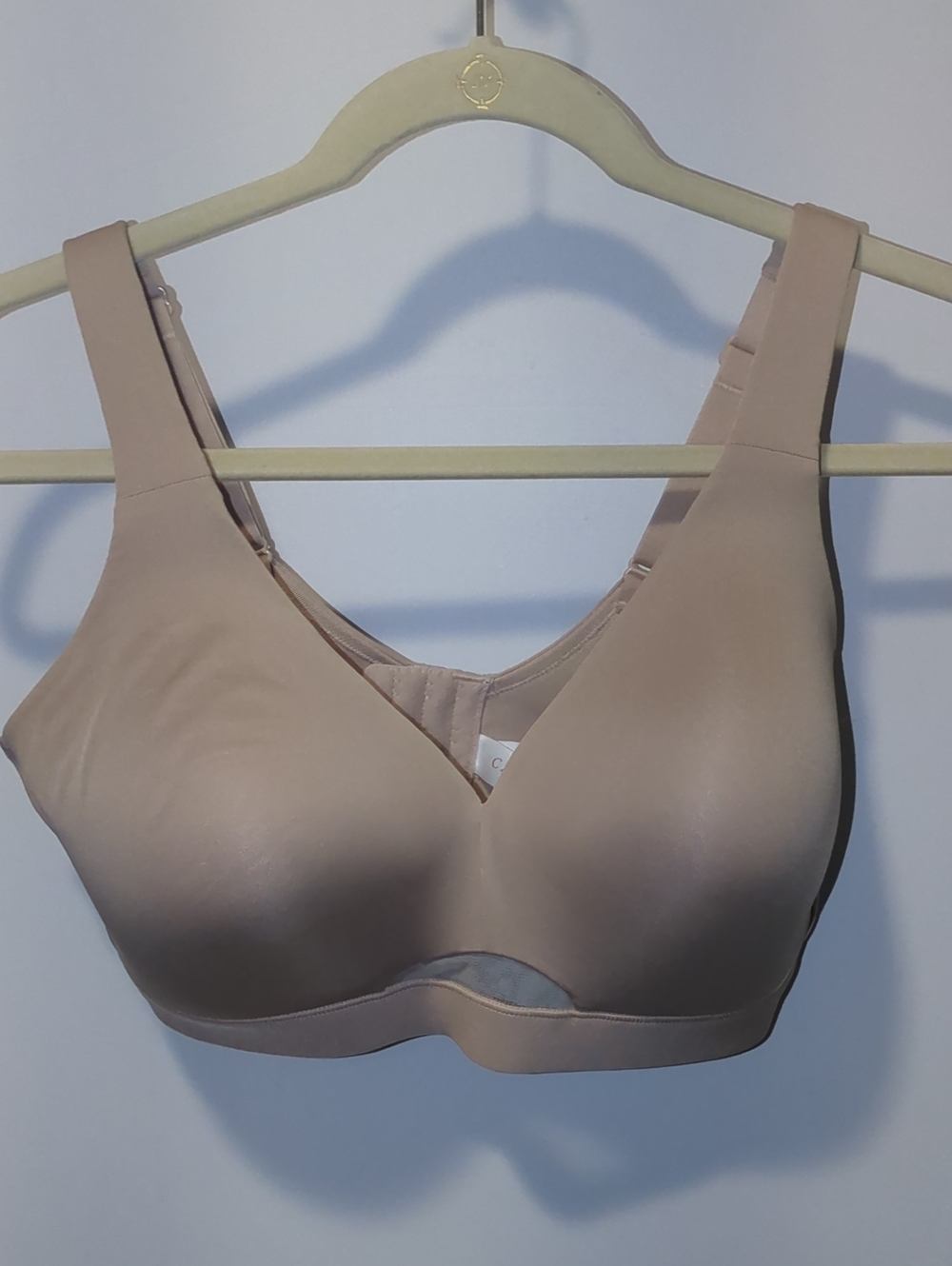 Cacique Nude Wireless Comfort Bra - Supportive Everyday Cup